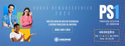 Unespar Abre Processo Seletivo Para 559 Vagas Remanescentes Do