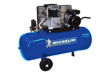 MICHELIN Compresor De Aire MB 200 348 Trifasico 3HP 200Lts Herramientas