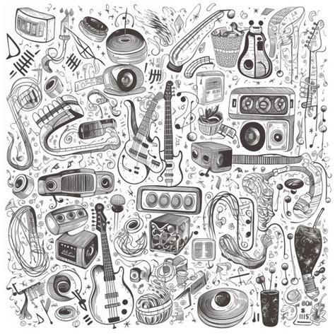 Photos Instruments Musique Dessin Photos De Haute Qualit