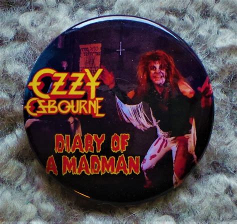 Ozzy Osbourne Stor Badge Pin Knapp Paran 410461521 ᐈ Köp På