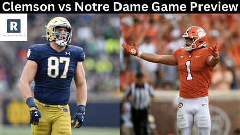 Clemson Vs Notre Dame Game Preview College Football Win Big Sports