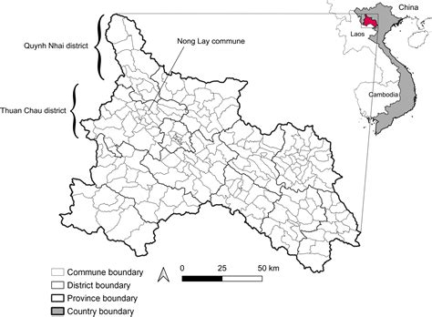 Spatial Epidemiology Of Human Anthrax In Son La Province Vietnam 2003 2022 Geography