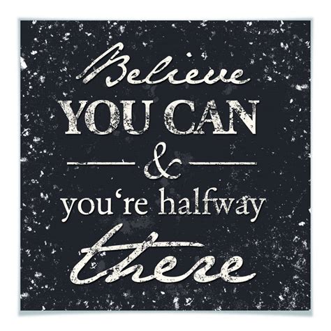 Poster Believe you can | wall-art.com