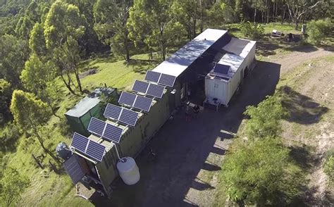 Couple Lives the Off Grid Dream in a Shipping Container Home - Off Grid ...