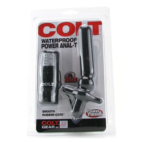 Colt Waterproof Power Anal T Probe Butt Plug Male Prostate Massager Vibrator Ebay