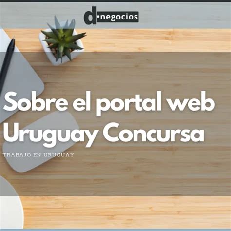 Sobre El Portal Web Uruguay Concursa