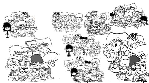 Loud House Nickelodeon Coloring Pages Coloring Pages