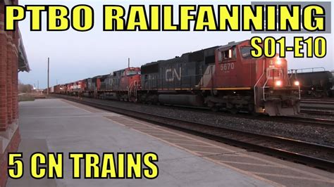 Ptbo Railfanning S E Cn Trains On Strathroy Sub Youtube