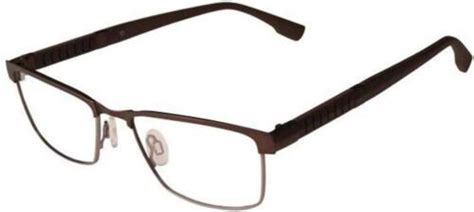 New Flexon E1110 210 Brown Flexible Titanium Eyeglasses 53 18 140 Ebay