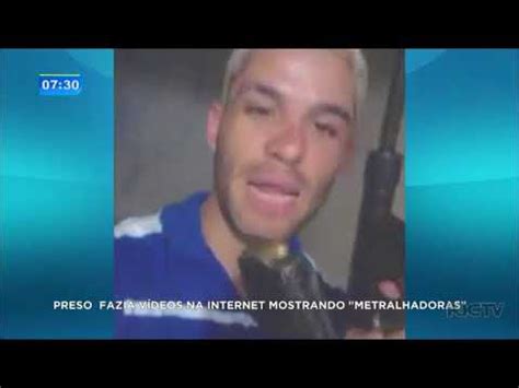 Homem que fazia vídeos mostrando metralhadora caseira é preso após