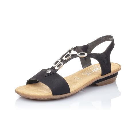 Rieker 63453 00 Women Sandals Rieker Womens Footwear From Rieker Uk