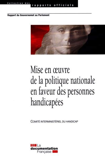 Mise En Oeuvre De La Politique Nationale En Faveur Des Personnes