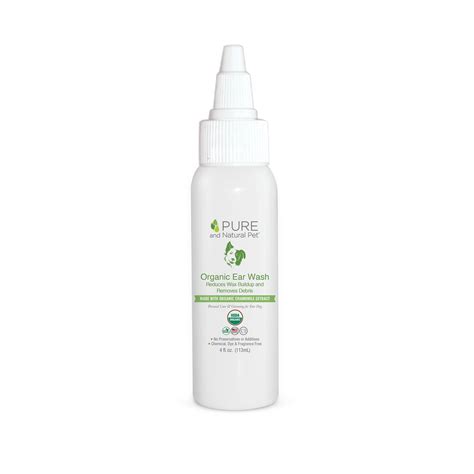 Organic Ear Wash – PURE AND NATURAL PET