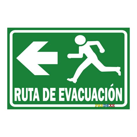 Ruta de Evacuación Izquierda Extintores Camein