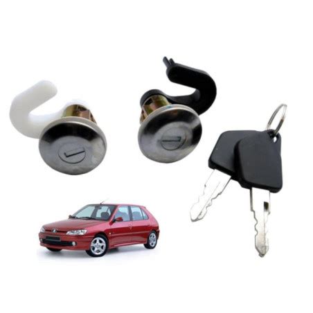 Kit 2 Barillets Serrure De Porte Peugeot 306 9170E7 ACS