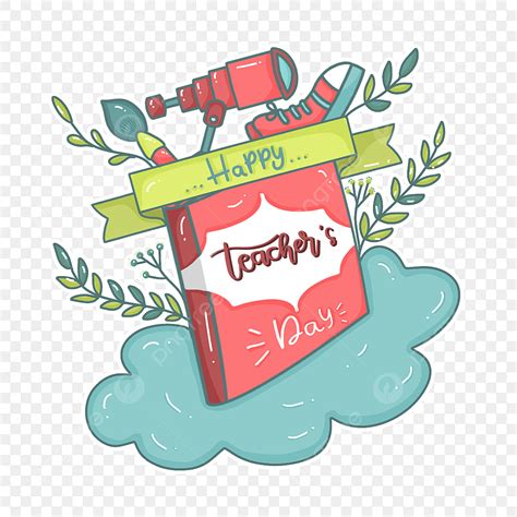 Teachers Day Sticker PNG Image Happy Teacher Day Stickers Illustration