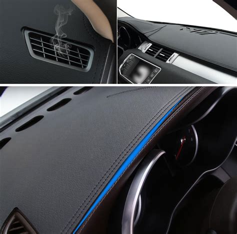 Leather Dashmat Dashboard Mat Dash Cover Sun Visor Pad For Toyota