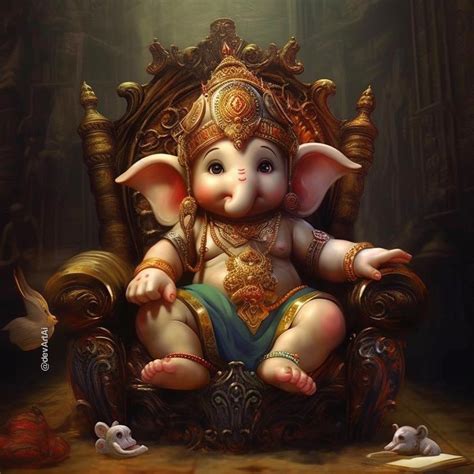 cute baby ganesha baby ganesha ganesha art illustration happy