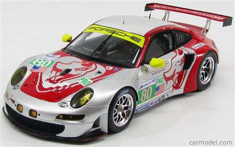 SPARK MODEL 18S074 Scale 1 18 PORSCHE 911 997 2 GT3 RSR FLYING LIZARD