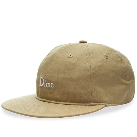 Dime Classic Logo Hat Beige End Us