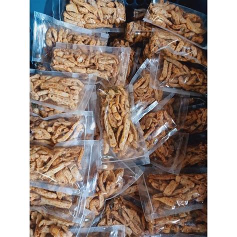 Jual Basreng Stick Gr Bumbu Basah Daun Jruk Halal Shopee Indonesia