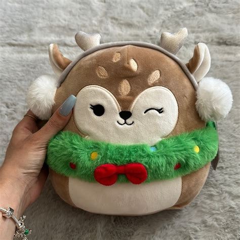 Squishmallows Toys Squishmallows Dawn The Fawn With Wreath Poshmark