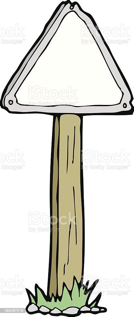 Cartoon Signpost Stock Illustration Download Image Now Cheerful