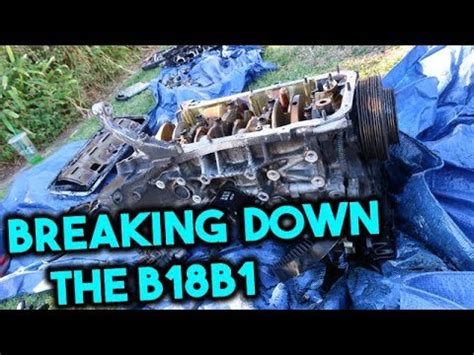 disassembling  bb   integra youtube