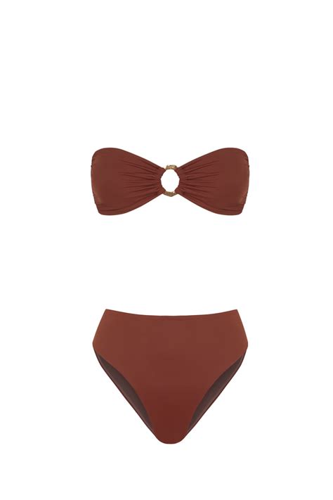 Sustainable Bikini Union Pemba Terracota NOW THEN