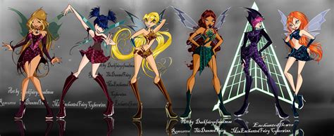 Dark Winx By Darkfairyofmadness On Deviantart Evil Fairy Winx Club