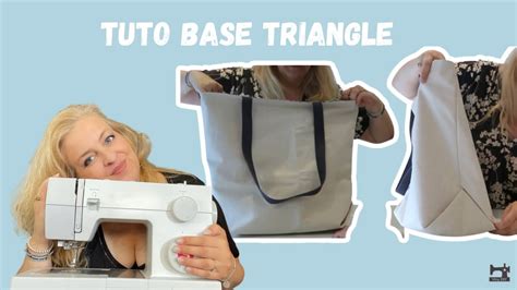 Coudre Un Sac Avec Des Angles En Forme De Triangle Tuto Couture Youtube