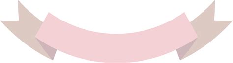 Pink Pastel Ribbon And Banner 11617802 PNG