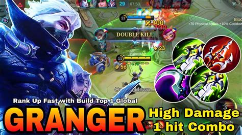 HIGH DAMAGE GRANGER Best Build In Gold Lane Solo RANK Build Top 1