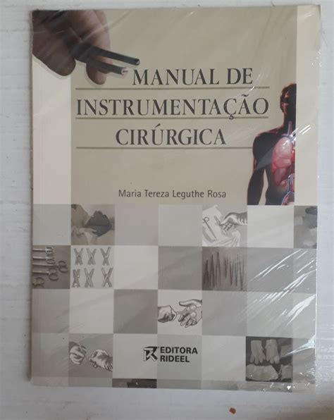 Manual De Instrumentação Cirúrgica Livro Nunca Usado 52833772 Enjoei