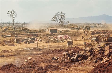 Vietnam War Khe Sanh Combat Base General View Of Kh Flickr