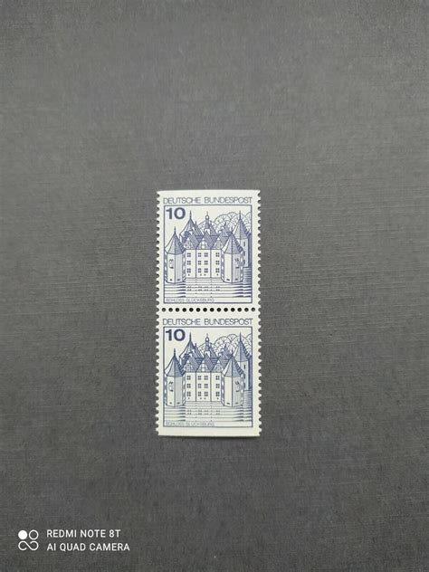 BRD 1977 Schloss Glücksburg aus einem Markenheft postfrisch eBay