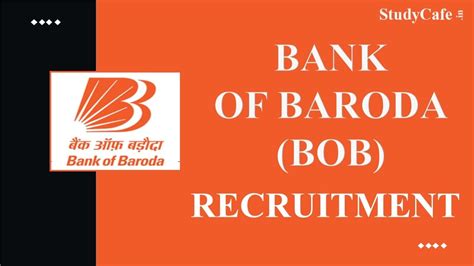 Bank Of Baroda Recruitment 2022 Check Post Eligibility Age Limit And