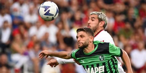 Sassuolo Milan Tabellino Statistiche E Marcatori