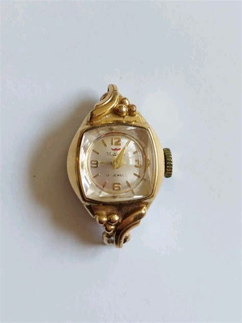 Vintage Waltham Women S Watch Gold Tone 17 Jewels Stainless Dainty As Is Ebay