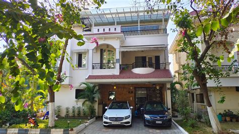 Sq Ft Semi Furnished Gated Bhk Triplex Villa For Sale In