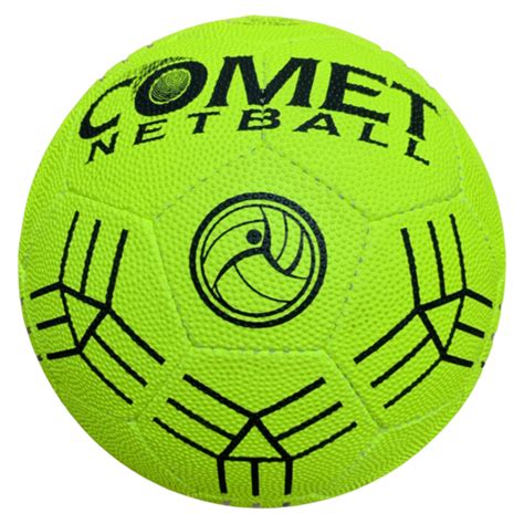 Indooroutdoor Game Ball Fluoro Yellow Comet Netball