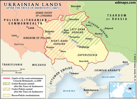 Partition of Ukraine 1667