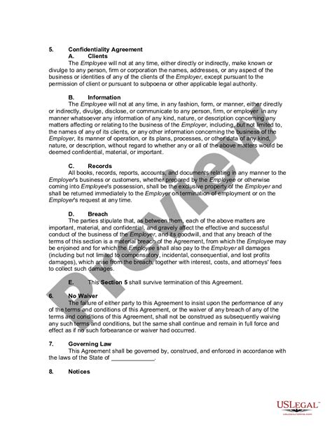 Employment Contract With Administrative Assistant Administrative