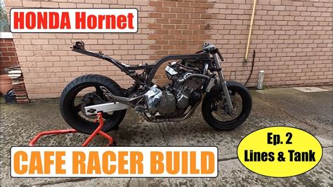 Honda Hornet Caf Racer Budget Build Episode Getting The Lines