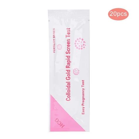 Shipenophy Test D Urine Hcg Stylo De Test De Grossesse Pr Coce Hcg