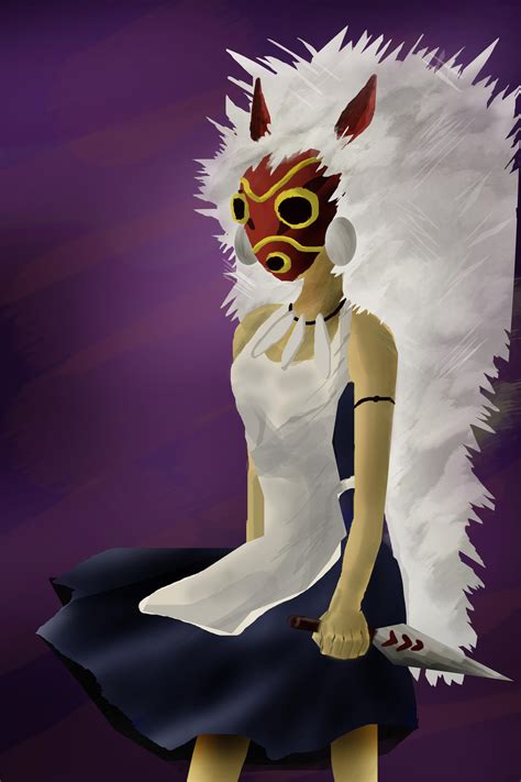 Princess Mononoke Fan Art by TacoSauceNinja on deviantART