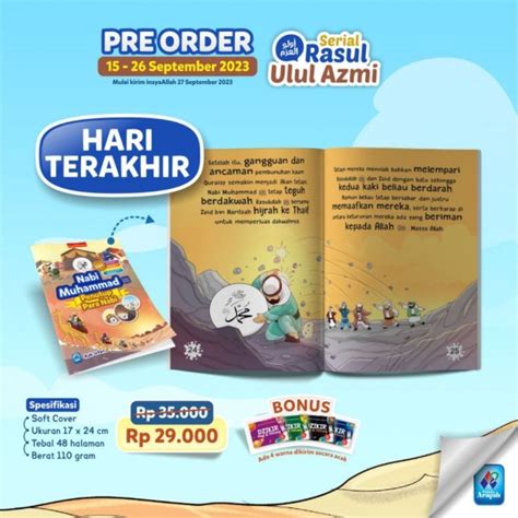 Nabi Islamic Book Of Children Of The Prophets Ulul Series Azmi Prophet