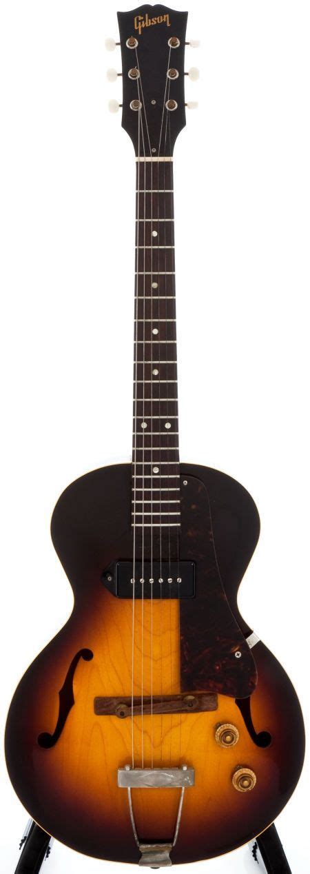 1959 Gibson Sunburst Archtop Electric Guitar Jazz Guitar Guitar Porn Music Guitar Cool Guitar