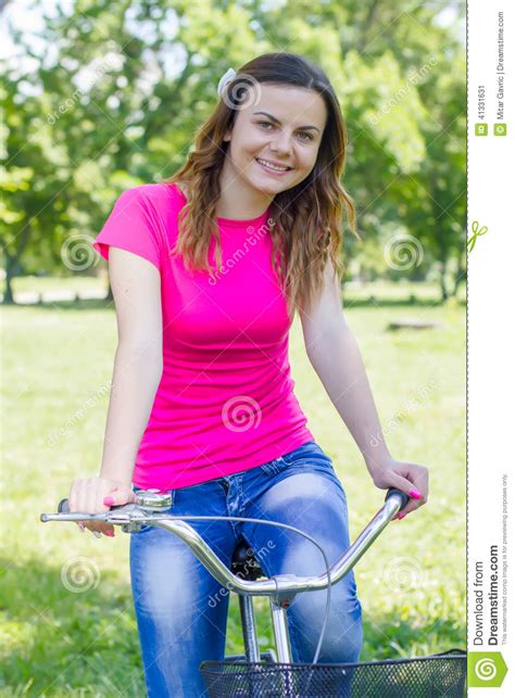 Beautiful Young Woman Enjoying Nature Stock Image Image Of Girl