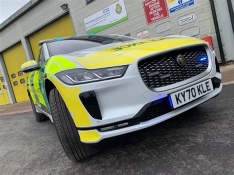 West Midlands Ambulance Service Unveils Two Jaguar I Pace Response Cars